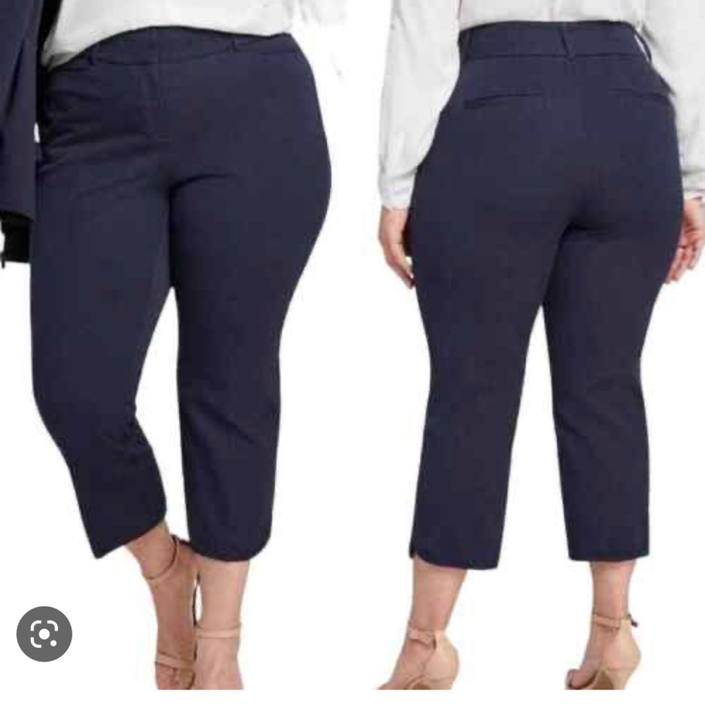 Lane Bryant Navy Blue Women's Pants